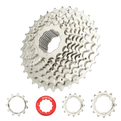 CYSKY 11 Speed Cassette 11-32T Bike Cassette Sprocket Compatible with Shimano/Sram/Sunrace HG System Fit for Mountain Bike, Road Bicycle, MTB