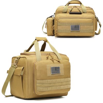 DBTAC Range Bag Large for 4+ Pistol + Range Bag Medium for 2~4 Pistol (Brown)