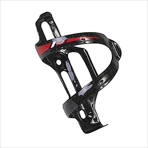 TNI Right Hug Carbon Bottle Cage Black (Red Sticker)