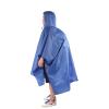 phsmoo Raincoat Single Poncho Backpack Cover Outdoor Sunshade Rain Cover Waterproof Tent Canopy Camping Mini Tarp Awning Tide Proof Picnic Blanket view 1