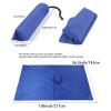 phsmoo Raincoat Single Poncho Backpack Cover Outdoor Sunshade Rain Cover Waterproof Tent Canopy Camping Mini Tarp Awning Tide Proof Picnic Blanket view 2