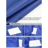 phsmoo Raincoat Single Poncho Backpack Cover Outdoor Sunshade Rain Cover Waterproof Tent Canopy Camping Mini Tarp Awning Tide Proof Picnic Blanket view 3