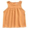 EISHOW Baby Outfits Unisex Girls Boys Cotton Linen Blend Tank Tops & Bloomers Basic Plain Shorts Sets Diaper Cover Underwear (12-18 Months,Yellow Tops,12 Months,18 Months) view 1