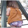 EISHOW Baby Outfits Unisex Girls Boys Cotton Linen Blend Tank Tops & Bloomers Basic Plain Shorts Sets Diaper Cover Underwear (12-18 Months,Yellow Tops,12 Months,18 Months) view 4