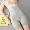 Postpartum Panty With Volcanic Stone Back Release Butt Lifter Shapewear Magnetic Therapy Warmth Body Shaper Shorts (Color : B-Green, Size : XX-Large) view 2