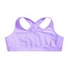 Loloda Kids Girls' Sleeveless Keyhole Back Crop Top Dance Gym Yoga Workout Sport Bra Camisole Dancewear Purple 10 Years view 3