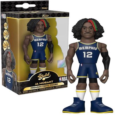 Funko Pop! Gold NBA: Grizzlies - Ja Morant (Home Uniform) 5" with Chase (Styles May Vary)