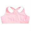 Loloda Kids Girls' Sleeveless Keyhole Back Crop Top Dance Gym Yoga Workout Sport Bra Camisole Dancewear Pink 6 Years view 3
