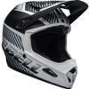 BELL Transfer Adult Full Face Bike Helmet - Matte Black/White (2023), Medium (55-57 cm) view 2