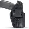Kydex Holster for Ruger SR9 /40Concealed Carry Iwb Kydex Holster - by Houston - Lined Inside for Strong Retention and Maximum Protection - Reinforced Plastic Clip - Carbon Fiber - Lightweight Durable view 1