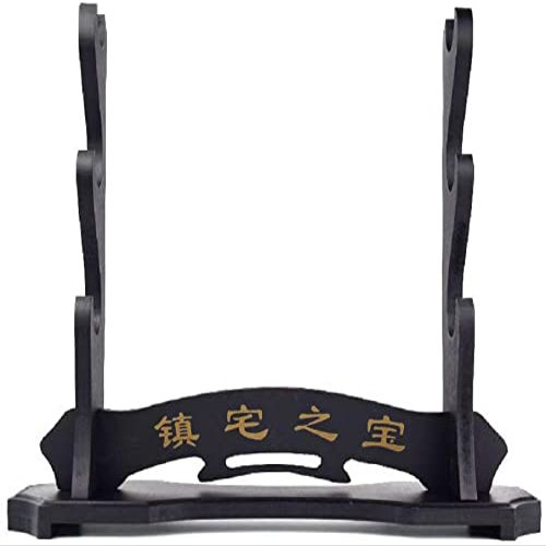 Sword Stand Katana Stand Assembly 1,2,3 Layer Black Samurai Sword Holder Stand Rack Display for Katana Wakizashi Tanto (3 Layer)