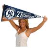 Yankees 27 Time Champions Pennant Flag view 4