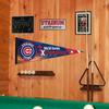 Chicago Baseball 3 Time Champions Pennant Flag view 2