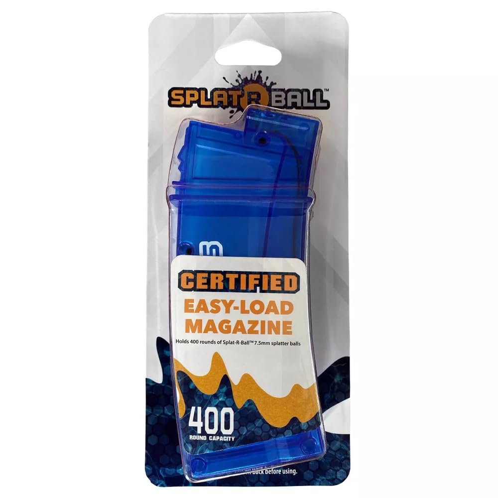 Splat-R-Ball 400 Round Spare Magazine, Blue, (950013)