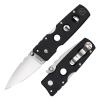 Cold Steel Hold Out 3" S35VN Plain Blade 4" G-10 Handle Everyday Carry Pocket Folding Knife w/Tri-Ad Lock, Pocket Clip view 1