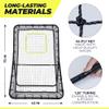Victorem Lacrosse Rebounder for Backyard - 6x4 Ft. Volleyball Rebounder, Bounce Back Net with 5 Rebound Angles & 8 Balls - Rebound Net for Lacrosse, Baseball, Tennis & Softball view 2