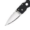 Cold Steel Hold Out 3" S35VN Serrated Blade 4" G-10 Handle Everyday Carry Pocket Folding Knife w/Tri-Ad Lock, Pocket Clip view 3