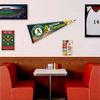 Athletics 9 Time Champions Pennant Flag view 3
