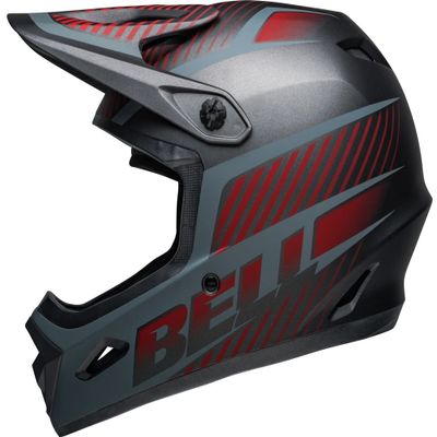 BELL Transfer Adult Full Face Bike Helmet - Matte Charcoal/Gray (2023), Small (53-55 cm)