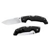 Cold Steel Voyager Large 4" AUS10A Drop Point Razor-Sharp Blade 5.25" Griv-Ex Handle Everyday Carry Tactical Folding Knife w/Tri-Ad Lock view 2