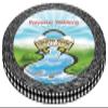 Country Brook Design - Black & White Buffalo Plaid Photo Quality Polyester (1/2 Inch, 50 Yards) view 1