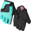 Giro Bravo Jr Youth Bicycle Gloves Screaming Teal/Neon Pink Small view 1