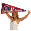 Cardinals 11 Time Champions Pennant Flag view 4