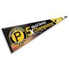 Pirates 5 Time Champions Pennant Flag view 1