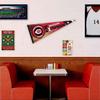 Reds 5 Time Champions Pennant Flag view 3