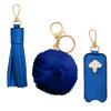 CRS Cross Rink Side Tote. Ice Skating Accessory Bag for Figure Skating, Roller Inline Skaters, Ballet, Dance, Cheer. Organize Guards, Water Bottle, Tissues, Phone (Blue Cobalt Style Gift Set) view 1