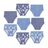 Buyless Fashion Boys Comfy Briefs Soft Cotton Polka Dot Toddler Underwear 8 Pack - BW21-8-BD-2-3 Blue view 3