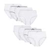 Buyless Fashion Little Girl Toddler Panties Assorted Prints Soft Cotton Big Kids Briefs Underwear 8 Pack - BW21-8-GEL-11-12 view 2