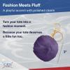CRS Cross Rink Side Tote. Ice Skating Accessory Bag-Figure Skating, Roller, Inline Skaters, Dance, Cheer.Organizes Guards Water Bottle Phone (Style Set, Purple Violet) view 3