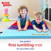 Antsy Pants Tumbling Mat  Gymnastics Mat, Easy to Clean Gym Mat, Sturdy, Foldable Tumbling Mat for Kids, Padded, Lightweight, Portable, Carrying Handle, Gymnastics Equipment for Activity Play view 2