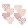 Buyless Fashion Little Girl Toddler Panties Assorted Prints Soft Cotton Big Kids Briefs Underwear 8 Pack - BW21-8-GD-4-5 view 1