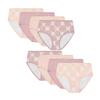 Buyless Fashion Little Girl Toddler Panties Assorted Prints Soft Cotton Big Kids Briefs Underwear 8 Pack - BW21-8-GD-4-5 view 2