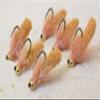 Tungsten Mop Jig Fly Size #10 - Euro Nymph Tied on Hanak Hooks - 6ct Pack (Wheat Hook #10) view 2