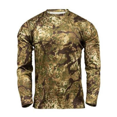 Kryptek Hyperion Long Sleeve, Lightweight, Breathable, Stealthy Camo Hunting and Fishing Shirt