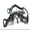 5 1/8" Charro Saddle Blue Horse Bit, Freno Charro Azul view 2