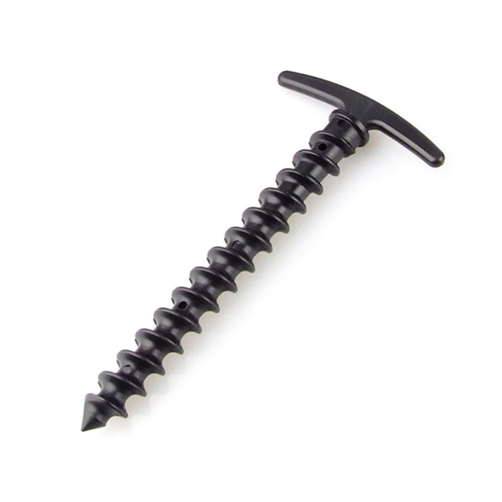 10pcs/Pack Outdoor Camping Trip Tent Peg Ground Nails Screw Stakes Pegs Beach Tent Stakes Pegs Pins Tent Accessories Dropship DaJiKan