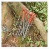 Titanium Alloy Tent Pegs Camping Tent Stakes Portable Canopy Nail Ground Pin Tent Accessories DaJiKan (Color : 3mm 8pcs) view 4