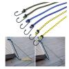 6pcs Bungee Cord High Elasticity Rubber Tied Rope with Hooks Outdoor Tent Assembly Camping Luggage Outdoor Accessories DaJiKan view 4