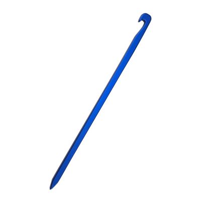 5 Pieces Tent Pegs Aluminium Alloy Tent Nails Stakes Hooks Outdoor Camping Accessories Equipment 15.5cm DaJiKan (Color : Blue)