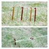 5 Pieces Tent Pegs Aluminium Alloy Tent Nails Stakes Hooks Outdoor Camping Accessories Equipment 15.5cm DaJiKan (Color : Blue) view 4