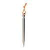 20pcs Metal Outdoor Tent Camping Rope Nails Tent Accessories Equipment Aluminum Alloy Tent Pegs Tent Nail 18cm DaJiKan (Color : Silver2) view 1