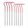 Titanium Alloy Tent Pegs Camping Tent Stakes Portable Canopy Nail Ground Pin Tent Accessories DaJiKan (Color : 3.5mm 8pcs) view 1