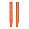 4Pcs Aluminum Tent Stakes Pegs in Snow and Sand Tent for Camping Boating Hiking Backpacking Picnic Shelter Shade Canopy DaJiKan view 2