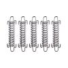 5pcs Tent Wind Spring Wind Rope Buckle Outdoor Camping High Strength Steel Rope Buckle Tent Fixed Buckle Spring Hook Buckle DaJiKan