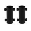 Awning Rod Holder Outdoor Camping Canopy Rod Iron Holder Fixed Tube Reinforced Windproof Tent Awning Pole Accessories DaJiKan (Color : 2PCS) view 1