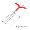 6 Packs Outdoors Tent Stakes Pegs,Ultralight Hook Tent Pegs Canopy Stakes Tent Pegs Beach Tent Stakes DaJiKan view 2